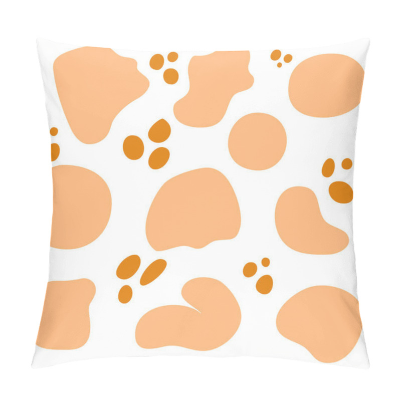 Personality  Trendy abstract hand drawn set with wave lines, circles and liquid shapes. Retro yellow objects isolated on white background. Vector illustration pillow covers