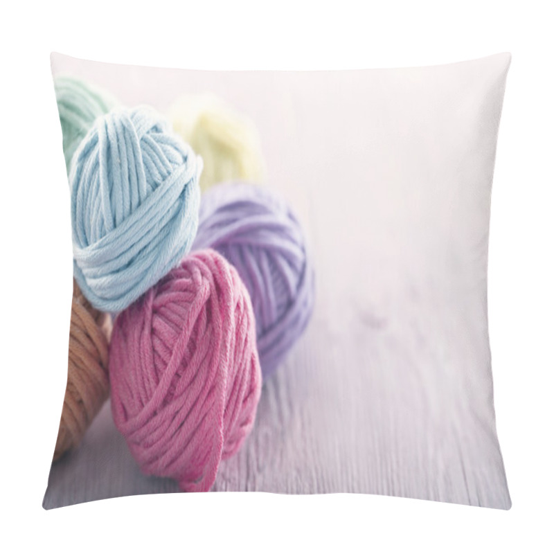 Personality  Pastel Yarn Balls Pillow Covers