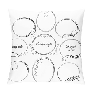 Personality  Retro Frames Pillow Covers