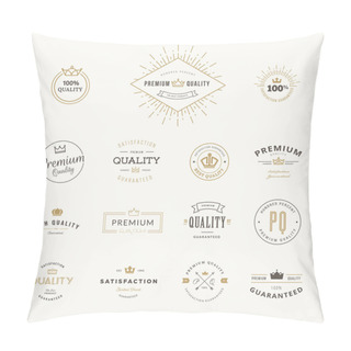 Personality  Set Of Premium Quality Stickers And Elements Pillow Covers
