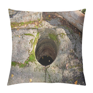 Personality  A Giant's Kettle, Also Known As Either A Giant's Cauldron, Or Glacial Pothole, Is A Typically Large And Cylindrical Pothole Drilled In Solid Rock Underlying A Glacier. Pillow Covers