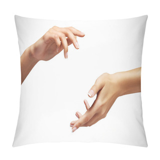 Personality  Beautiful Woman Hands Pillow Covers