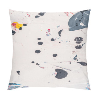 Personality  Abstract Background With Oil Paint Stains Pillow Covers