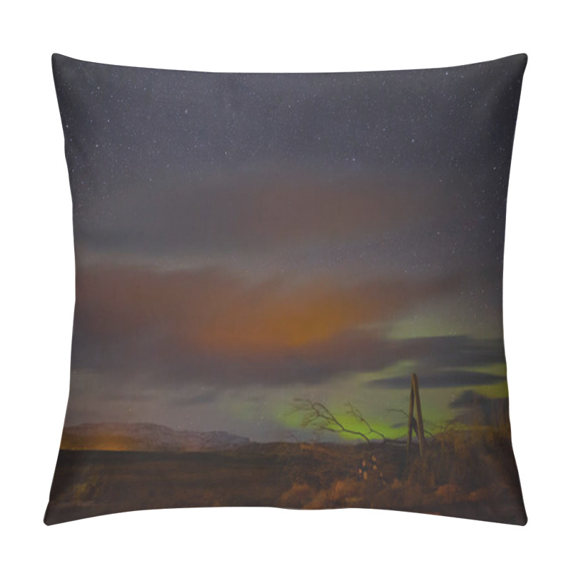 Personality  northern lights pillow covers