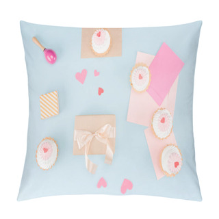 Personality  Cakes With Gift Box And Beanbag Pillow Covers