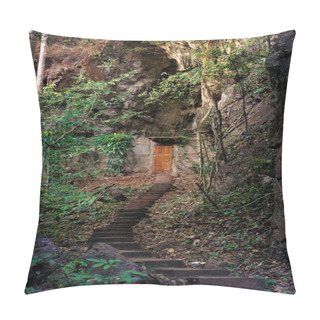 Personality  Door Into The Mountain Pillow Covers