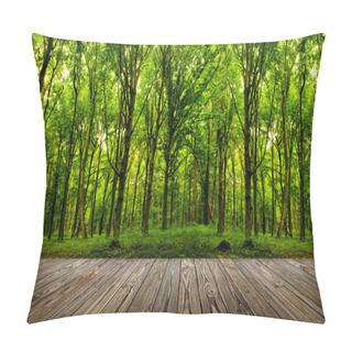 Personality  Forest Trees. Pillow Covers