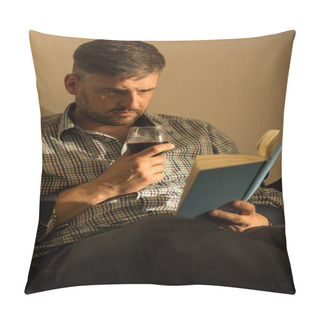 Personality  Lonely Man's Free Time Pillow Covers