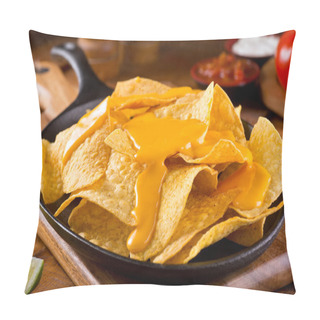 Personality  Nachos With Cheese Sauce Pillow Covers