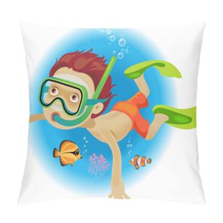 Personality  Diving Pillow Covers
