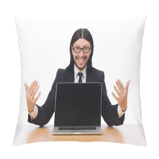 Personality  Businessman In Business Concept Pillow Covers