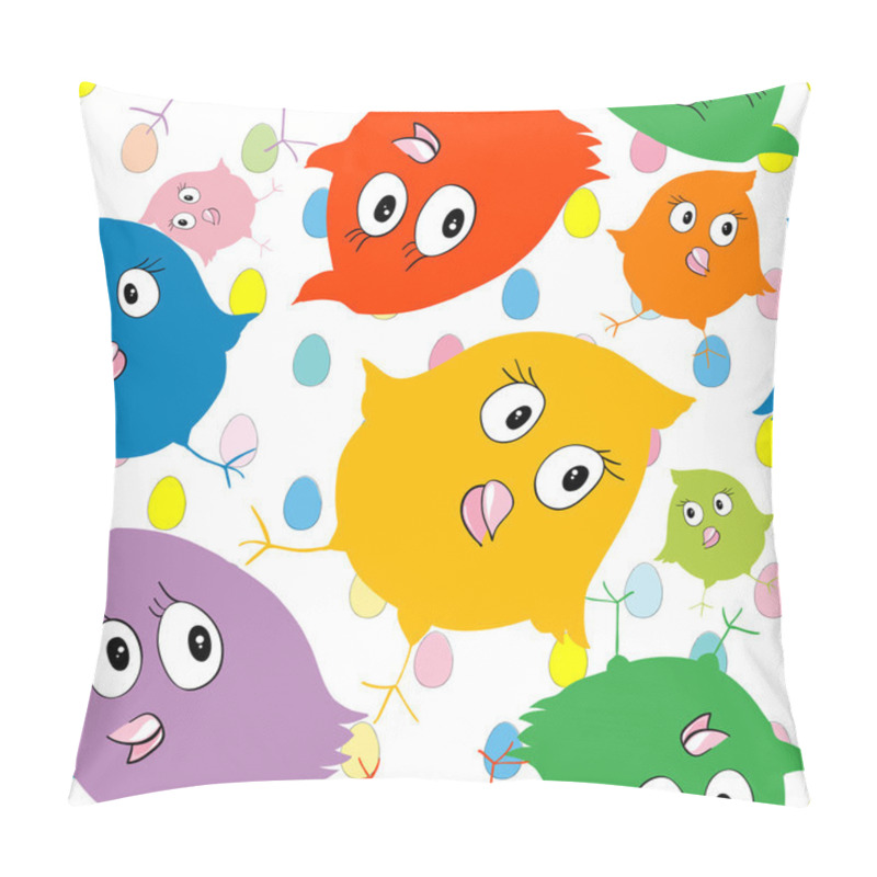 Personality  Chicken And Eggs Pattern Pillow Covers