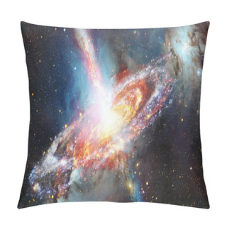 Personality  Pulsar In The Nebula. Elements Of This Image Furnished By NASA. Pillow Covers