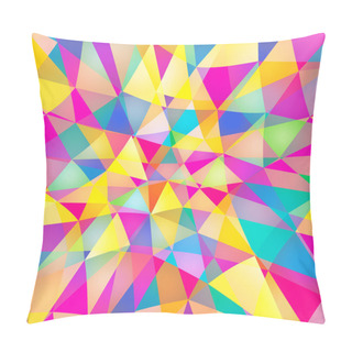 Personality  Triangles Background Pillow Covers