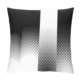 Personality  Abstract Halftone Patterns Pillow Covers