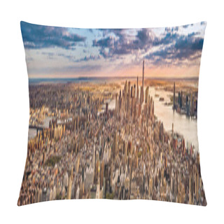 Personality  New York Before Sunset Pillow Covers