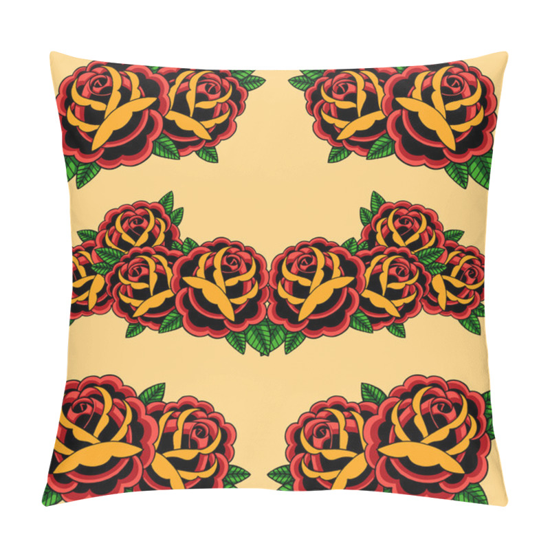 Personality  Roses frame pillow covers