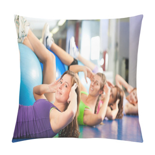 Personality  Fitness - Training And Workout In Gym Pillow Covers