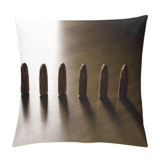 Personality  Bullets On Table Pillow Covers
