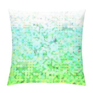 Personality  Abstract Mosaic, Vector Pillow Covers