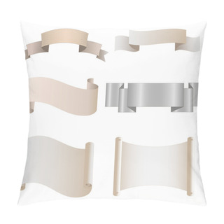 Personality  Set Of Heraldic Scrolls Pillow Covers
