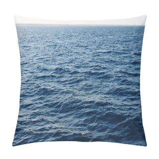 Personality  Blue Sea Background For Design Or Wallpaper Pillow Covers