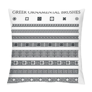 Personality  Greek Ornament Border Pillow Covers