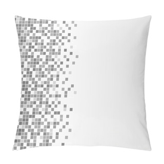 Personality  Gray Pixels Background Pillow Covers