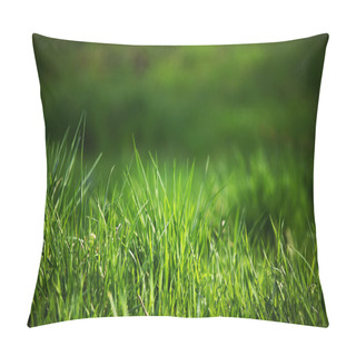 Personality  Green Grass Pillow Covers