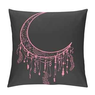 Personality  Illustration. Digital Art Pillow Covers