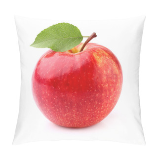 Personality  Ripe Apple With Leaf Pillow Covers