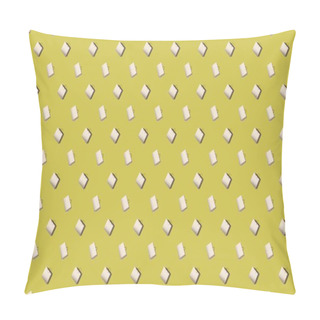 Personality  Colored Background With Different Accessories Pillow Covers