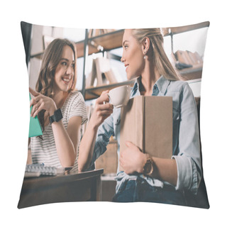 Personality  Students Studying Together Pillow Covers