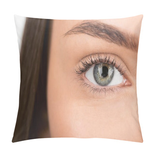 Personality  Woman With Beautiful Eye Pillow Covers