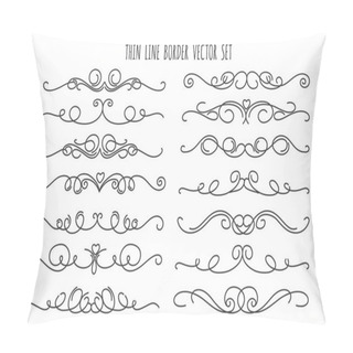 Personality  Thin Line Decoration Dividers Set Pillow Covers