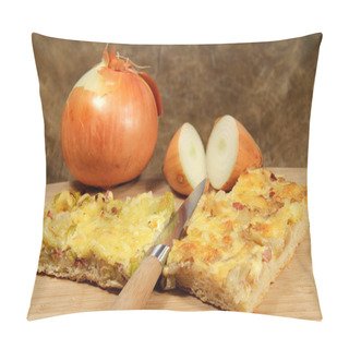 Personality  Onion Pie Pillow Covers
