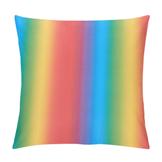 Personality  Abstract Gradient Pattern With Rainbow Colors  Pillow Covers