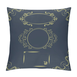Personality  Set Of Design Elements Pillow Covers