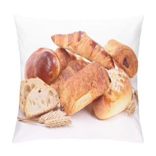 Personality  Assortment Of Bread And Pastries Pillow Covers
