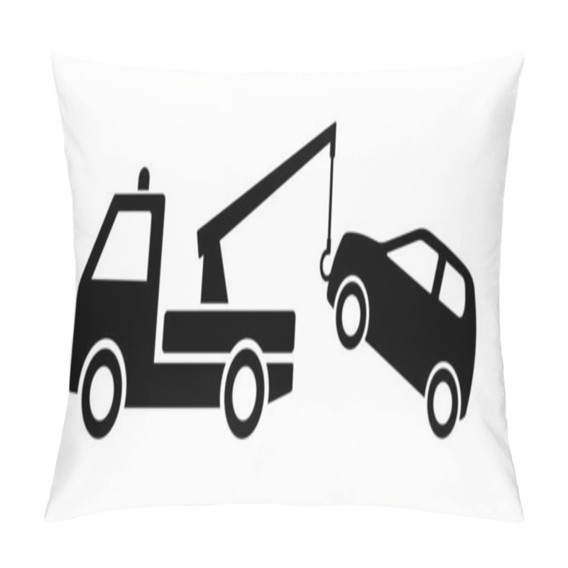 Personality  Auto Help - Car Towing Pillow Covers