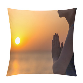 Personality  Namaste Gesture Pillow Covers