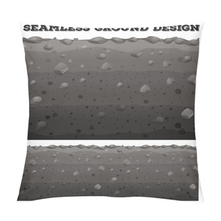 Personality  Seamless Ground With Different Layers Pillow Covers