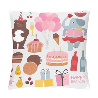 Personality  Set Of Party Elements Pillow Covers