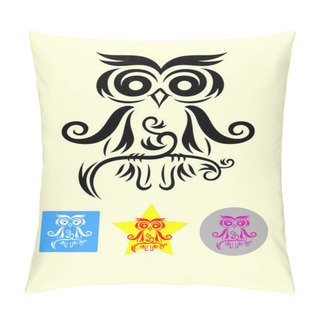 Personality  Owl Bird Tribal Decoration Pillow Covers