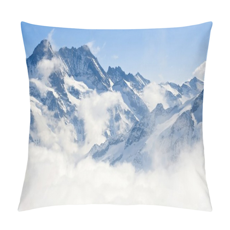 Personality  Jungfraujoch Alps Mountain Landscape Pillow Covers