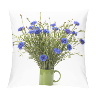 Personality  Blue Cornflowers Herb  Pillow Covers