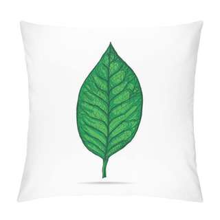 Personality  Magnolia Leaf Pillow Covers