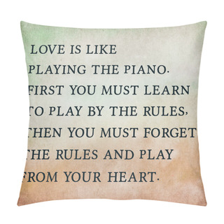 Personality  Inspirational Motivating Quote Pillow Covers