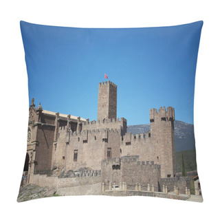 Personality  Ancient Spanish Castle Javier, Navarre, Spain. Cultural And Hist Pillow Covers