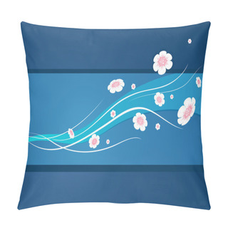 Personality Flowers On The Wind Pillow Covers